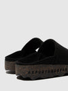 Round Toe Mules CANU BLACK